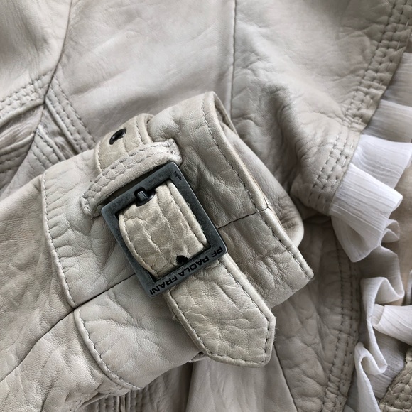 Paola Frani Leather Jacket - Picture 11 of 15